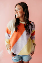 Load image into Gallery viewer, groovy color block sweater
