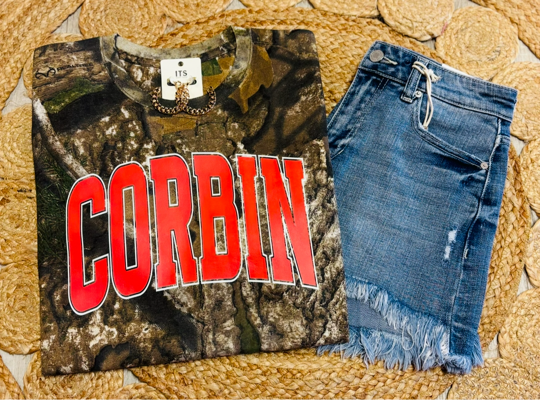 Corbin camo tee