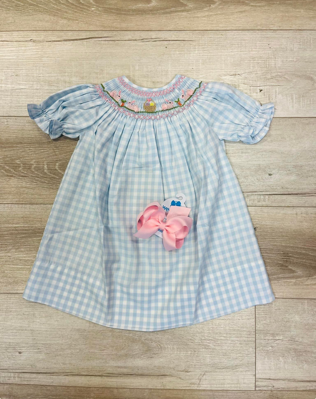 Smocked Bunny Dress