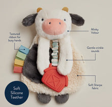 Load image into Gallery viewer, Cow Itzy Friends Lovey Plush
