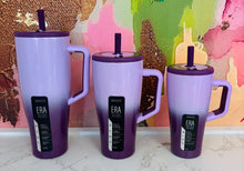 Load image into Gallery viewer, Purple Faded Sparkle Brumate ERA Tumbler

