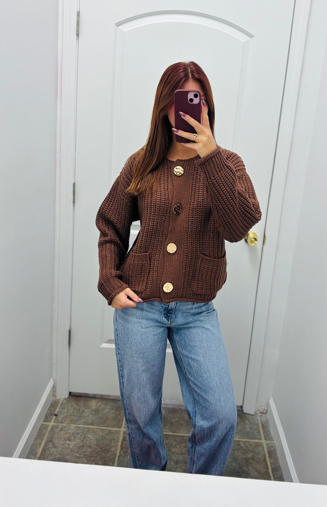 Brown Cardigan