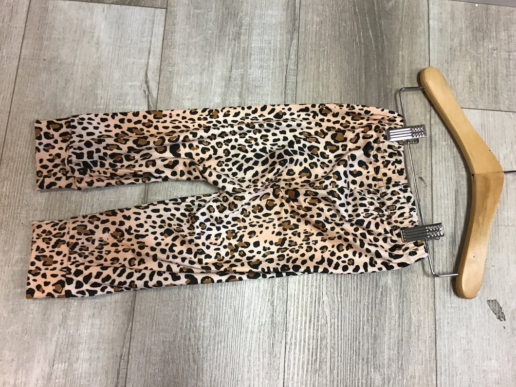 Leopard Print Kids Jammie Bottoms