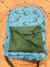 Load image into Gallery viewer, Jane Marie kids alligator backpack
