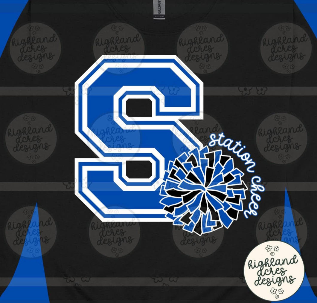 S station with Pom Pom