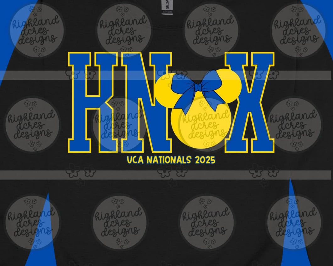 Knox Minnie Bow UCA nationals 2025