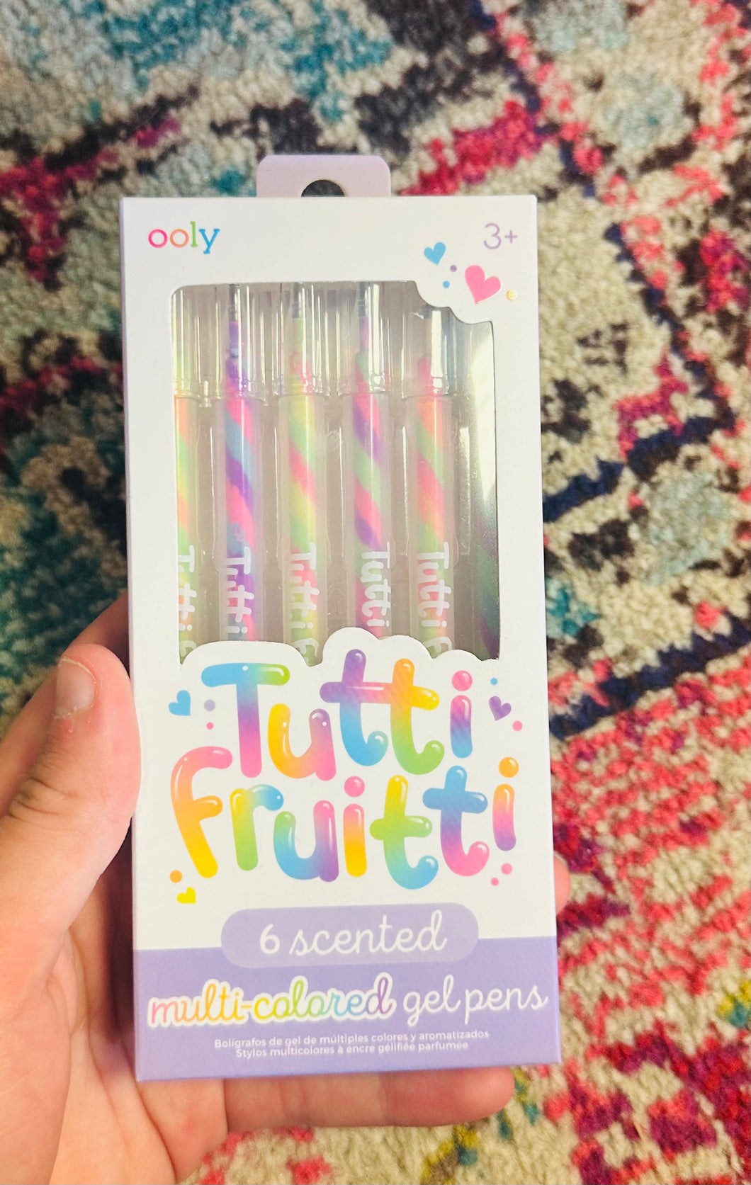 Tutti fruition 6 scented multi-colored gel pens