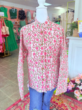 Load image into Gallery viewer, White jacket with pink accents
