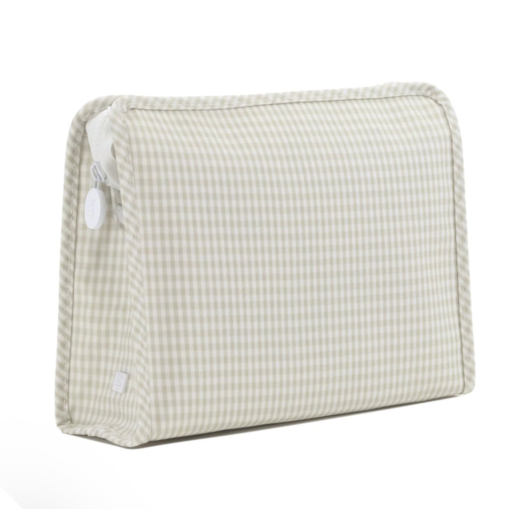 Roadie Grey Gingham Bag