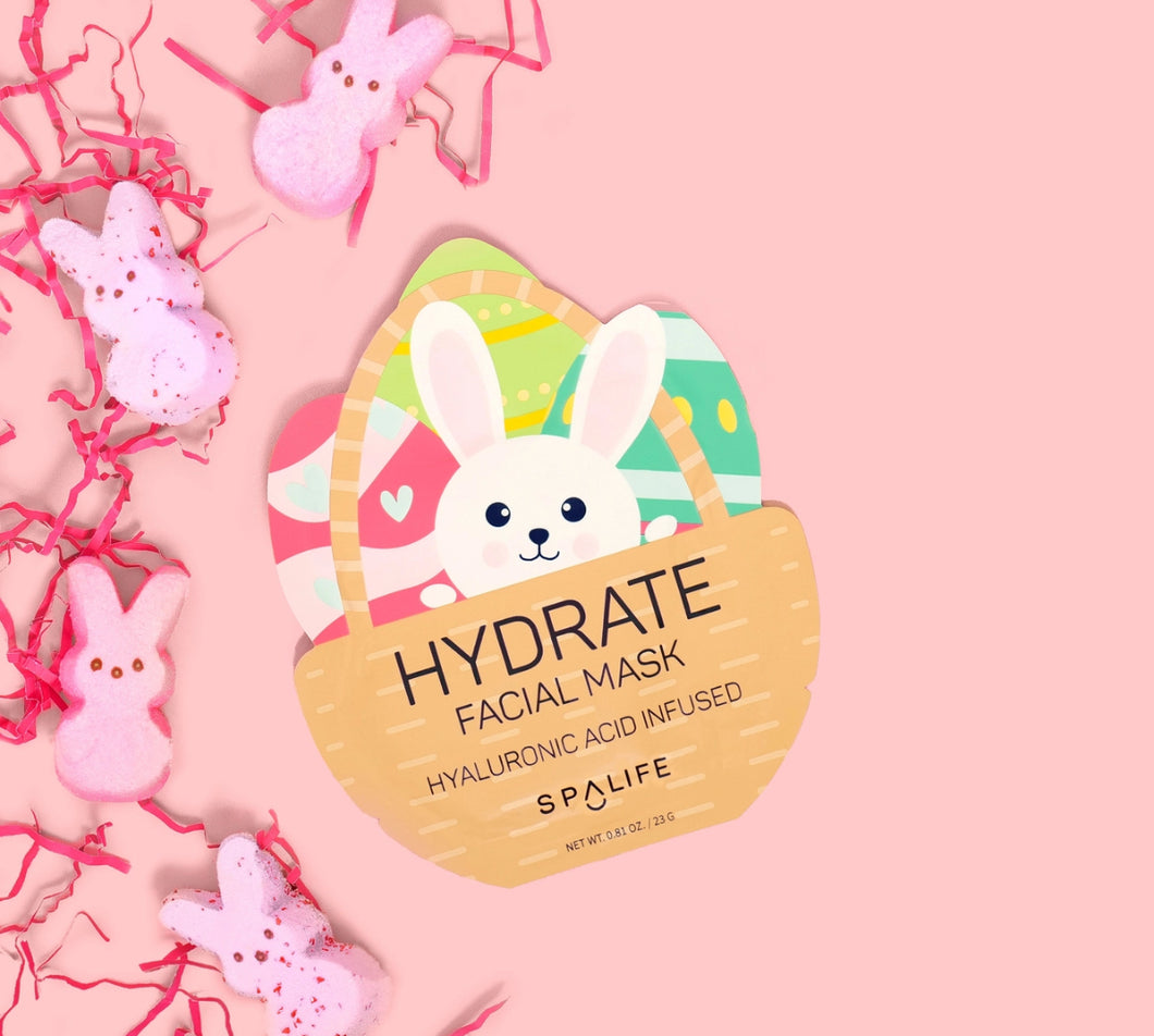 Hydrate Easter bunny facial mask
