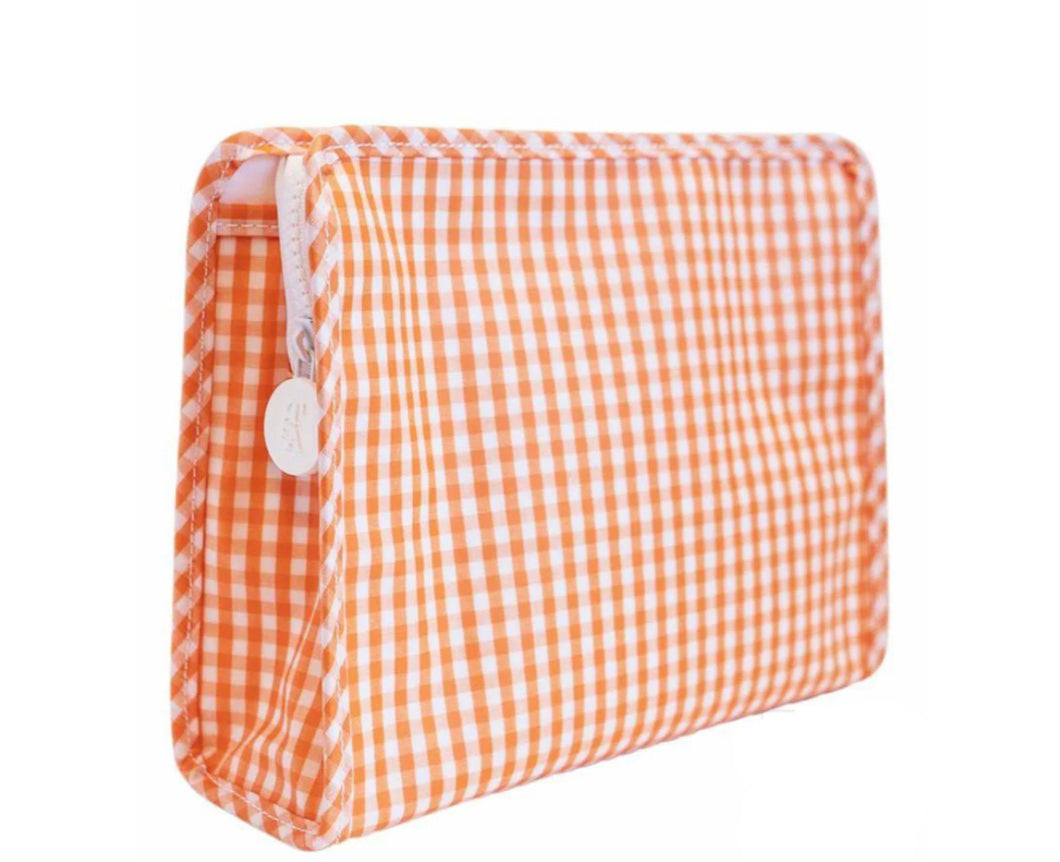 Roadie Orange Gingham Bag