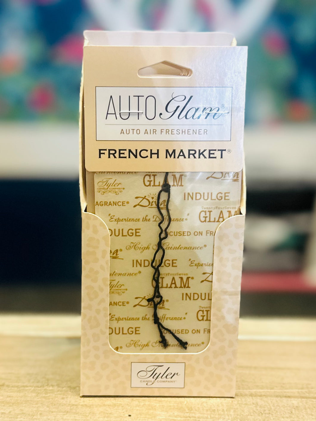 Auto glam air freshener ‘FRENCH MARKET’