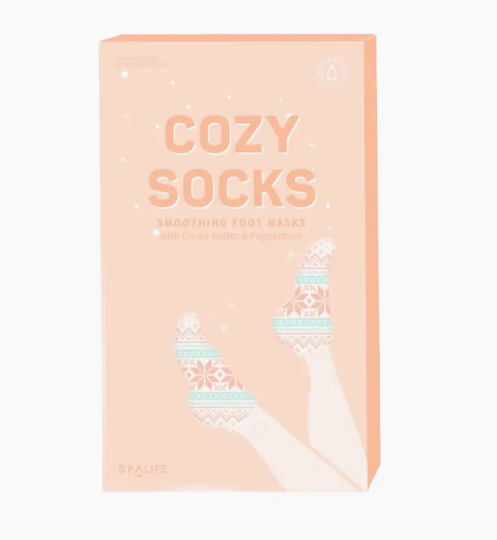 Holiday Cozy Socks Smoothing Foot Mask