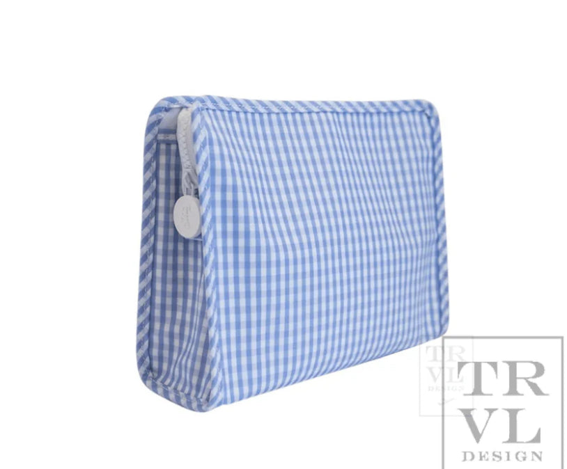 Roadie Blue Gingham Bag