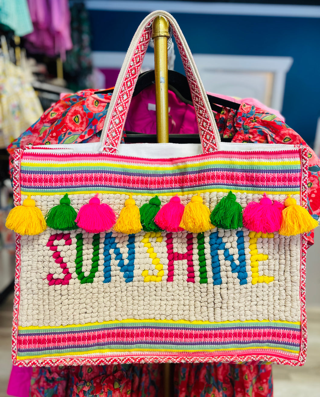 SUNSHINE KATYDID tote bag