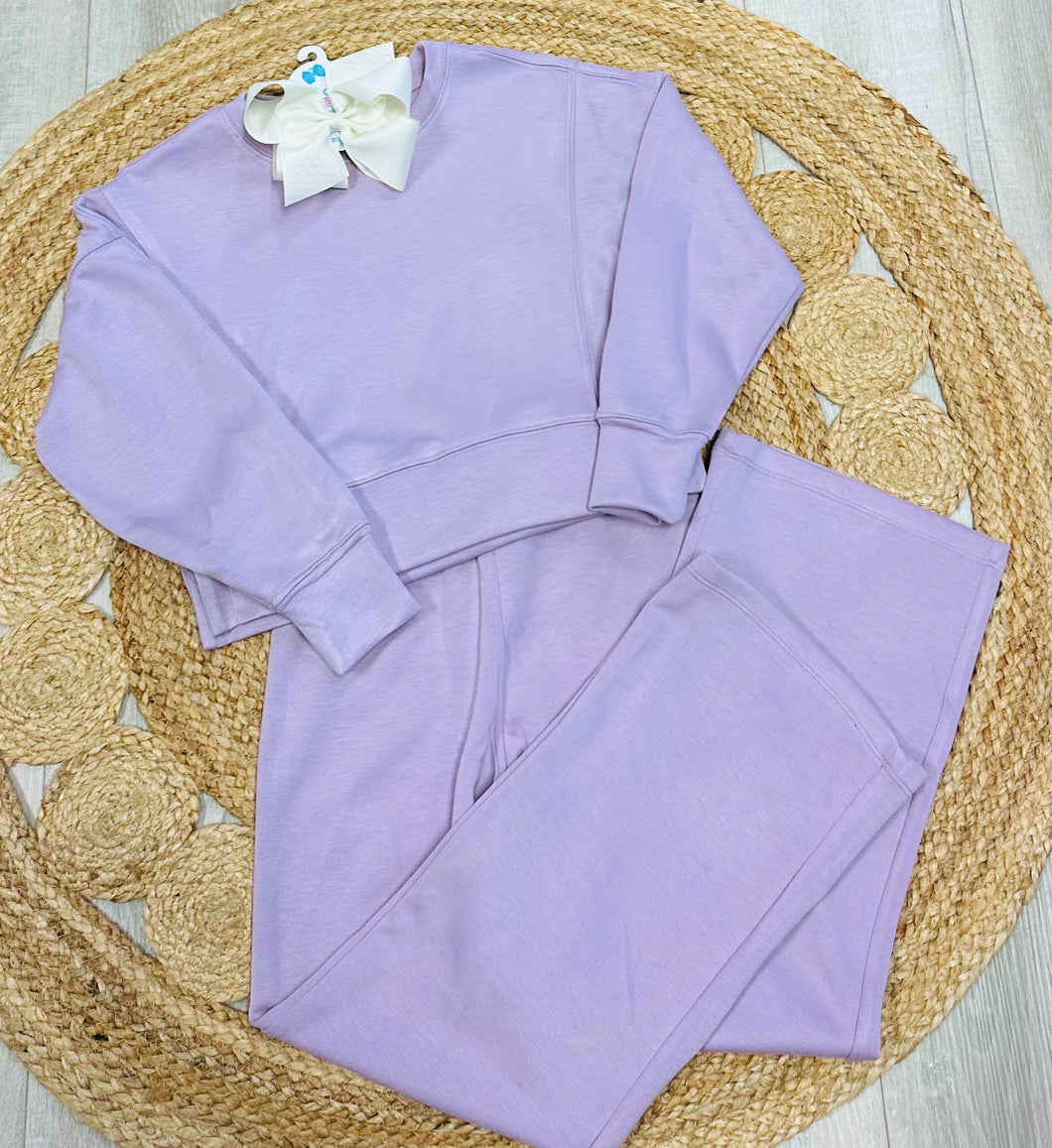 Lavender Yogalicious 2 PC set