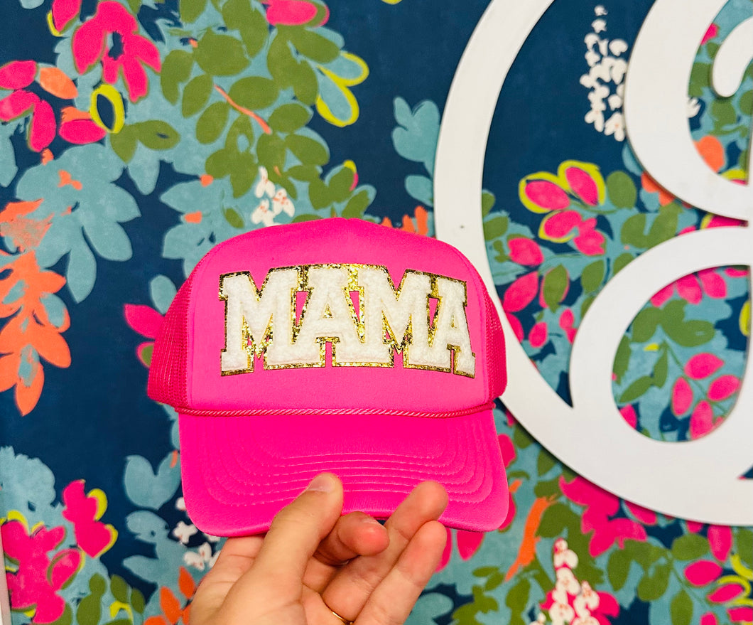 Mama patch hat