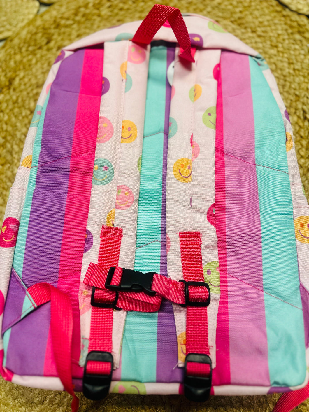 Jane Marie kids smiley backpack