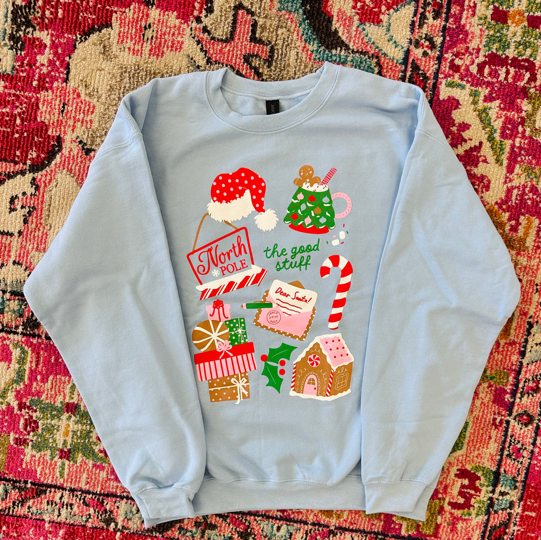 Christmas Collage Crewneck