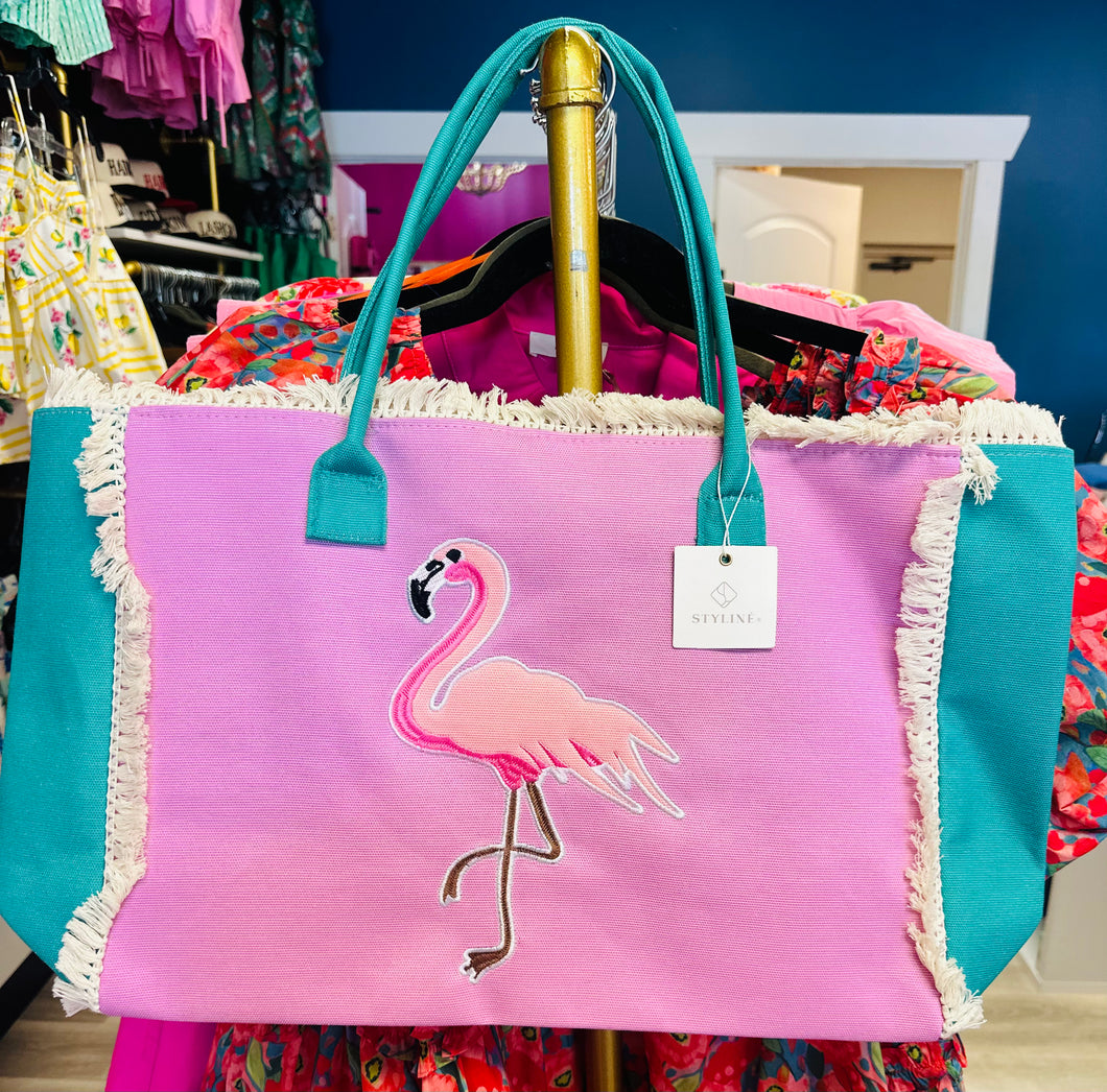 Flamingo tote bag