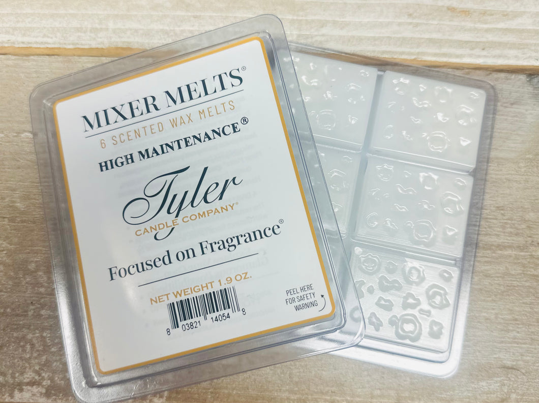 Tyler mixer melts ‘high maintenance’