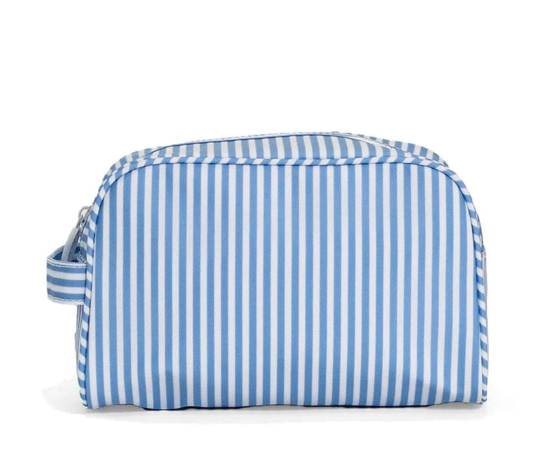 Blue Striped Travel Bag