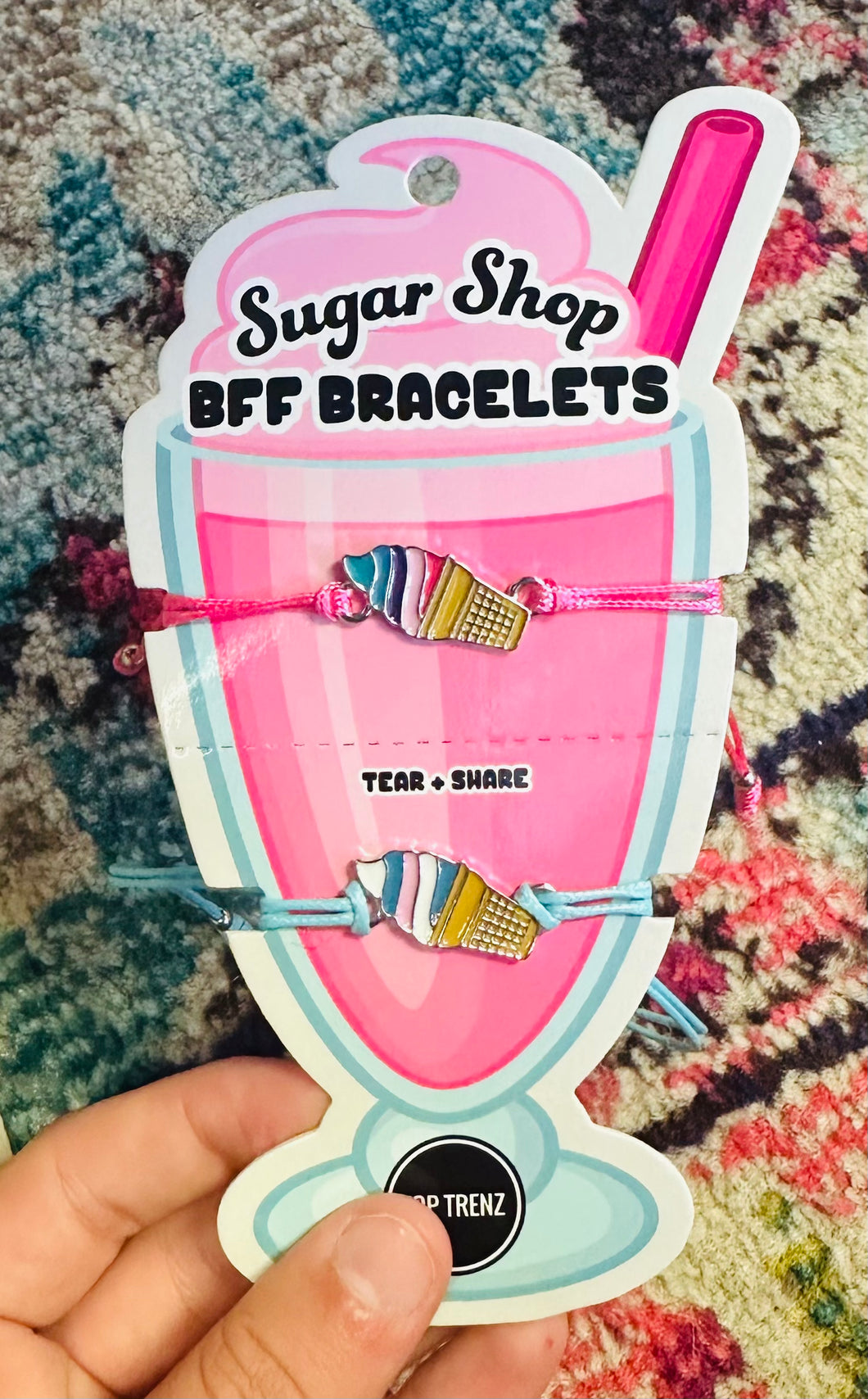 Sugar shop bff bracelets ice cream