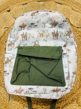 Load image into Gallery viewer, Jane Marie kids western backpack
