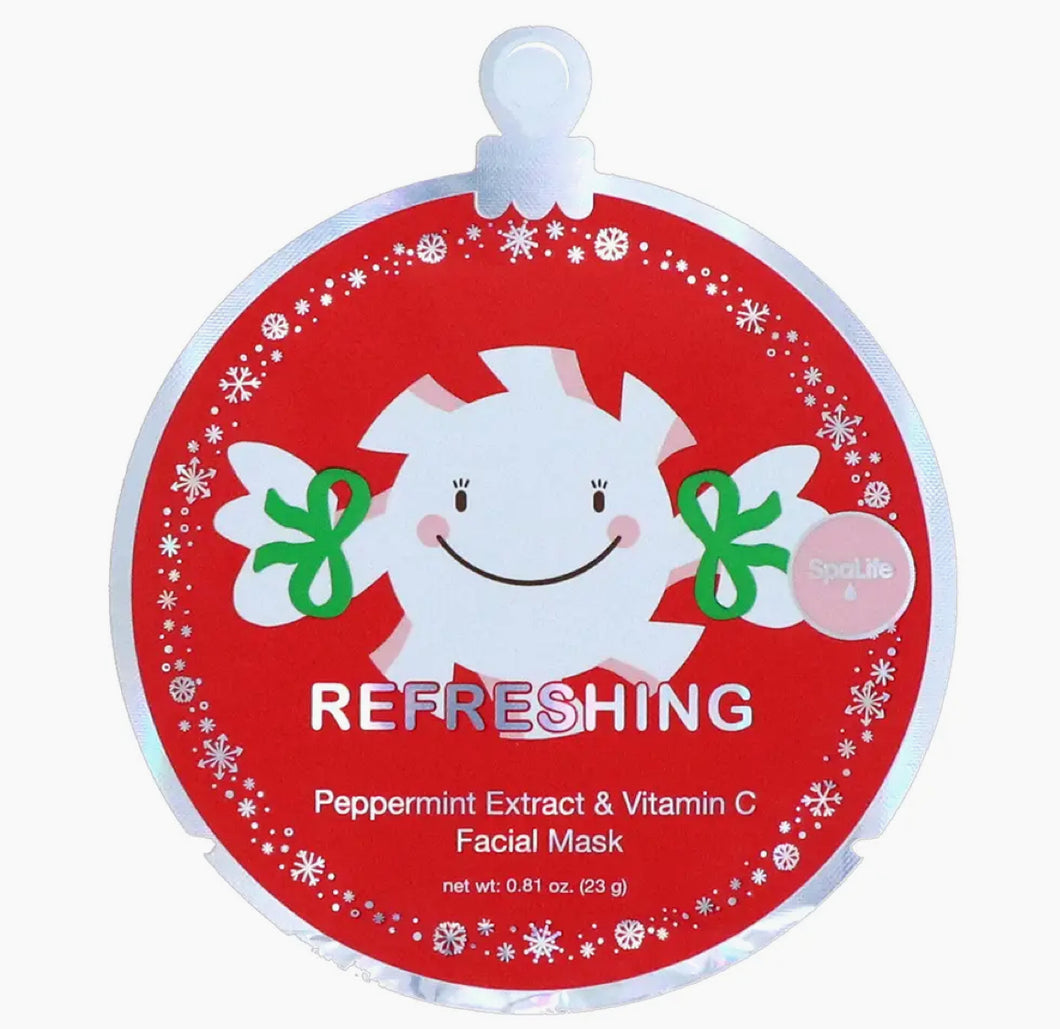 Refreshing Peppermint Extract & Vitamin C Facial Mask