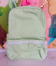 Load image into Gallery viewer, Gingham Backpack
