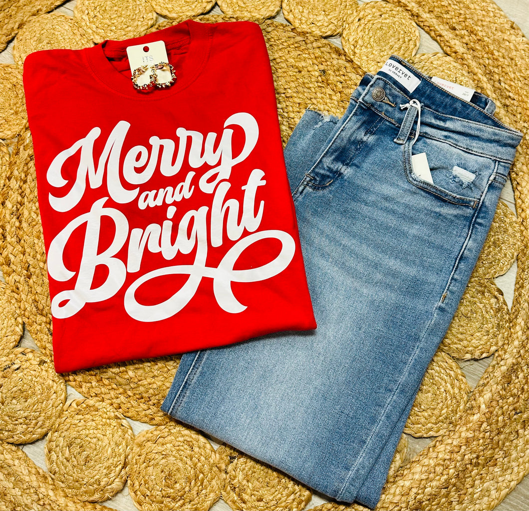 Merry and bright red cc