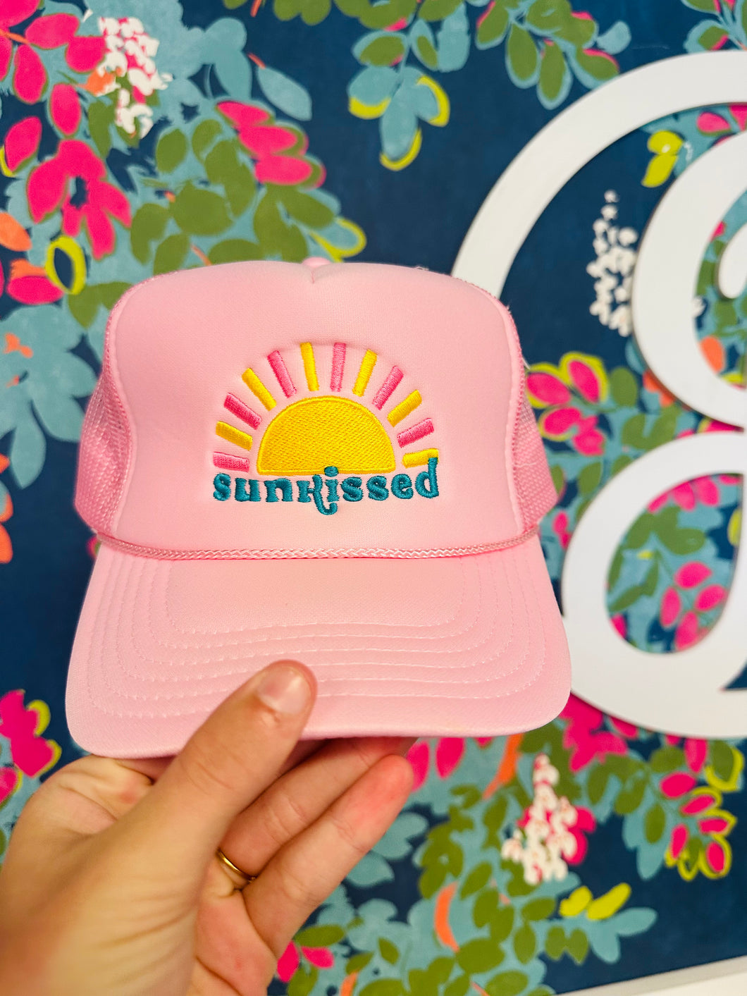 Sunkissed trucker hat