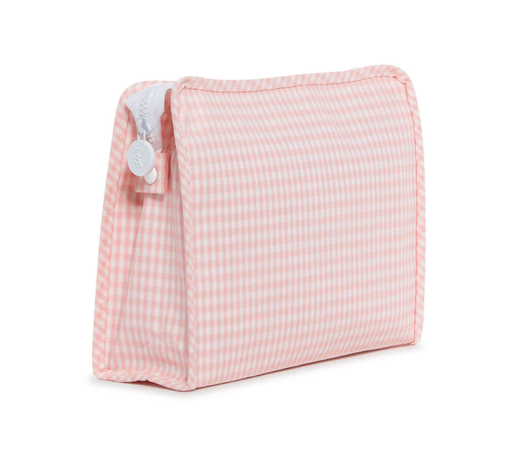 Roadie Peach Gingham Bag