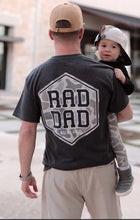 Load image into Gallery viewer, Rad dad heather black SS
