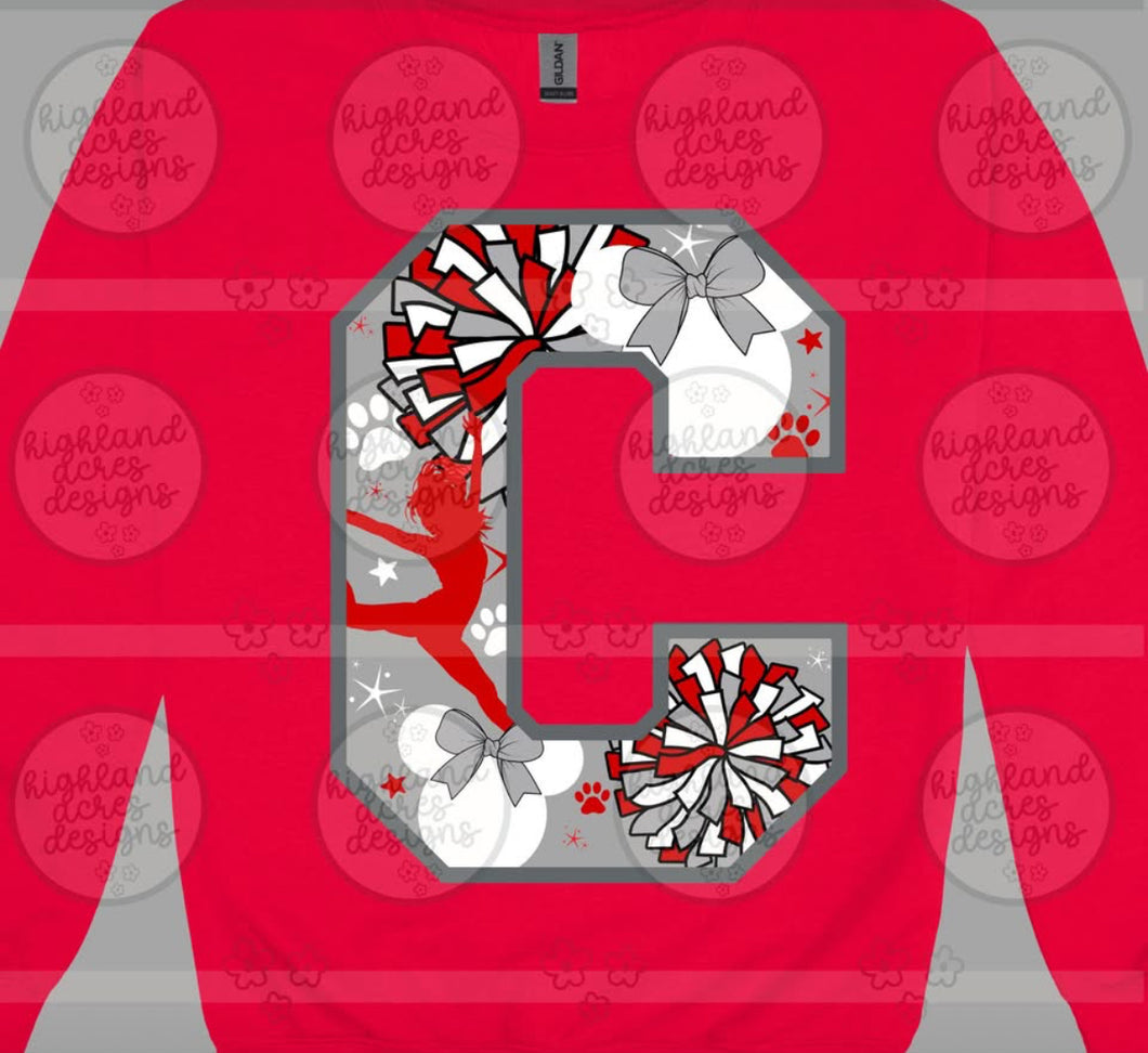 C dance with Minnie and poms