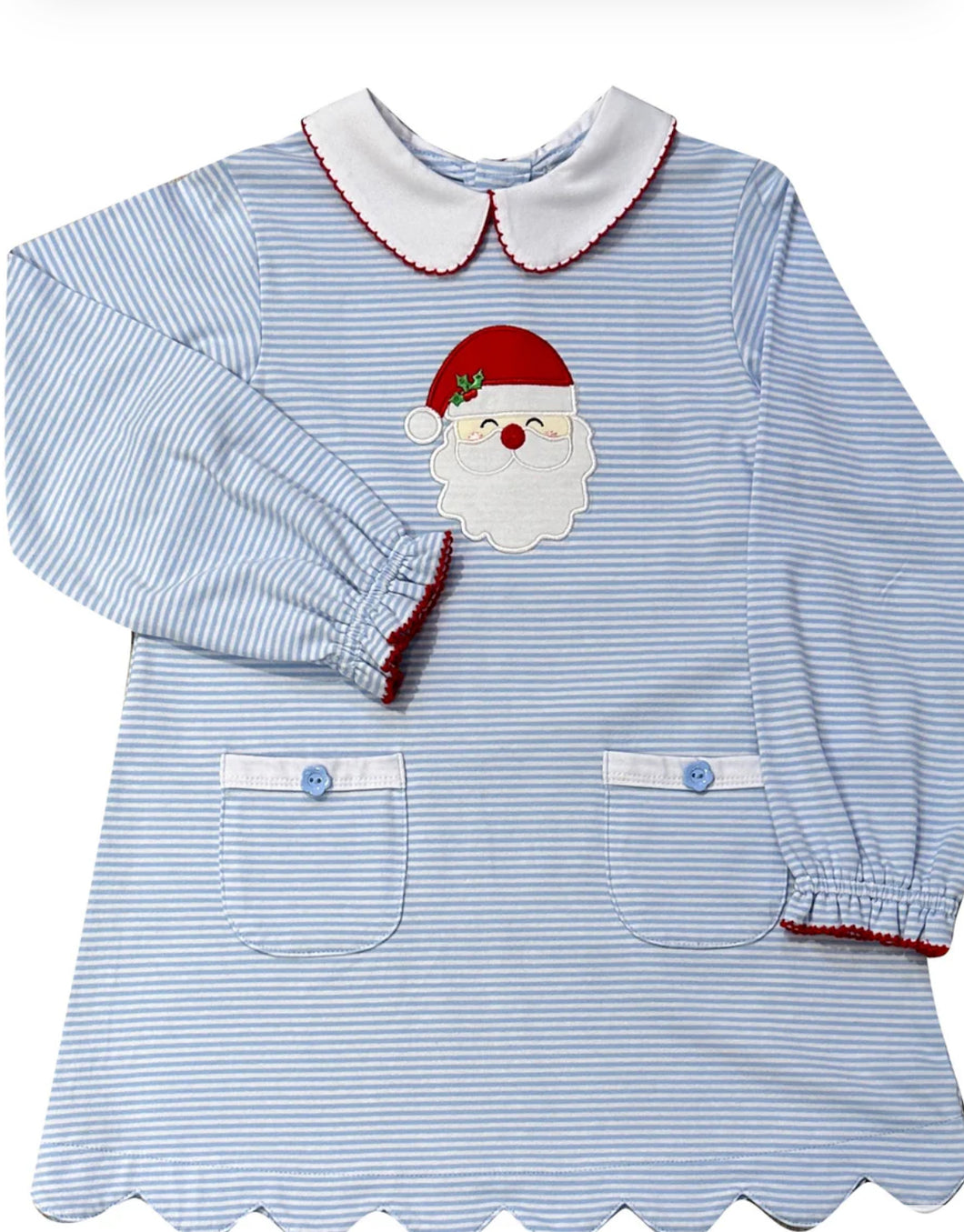 Santa girls dress