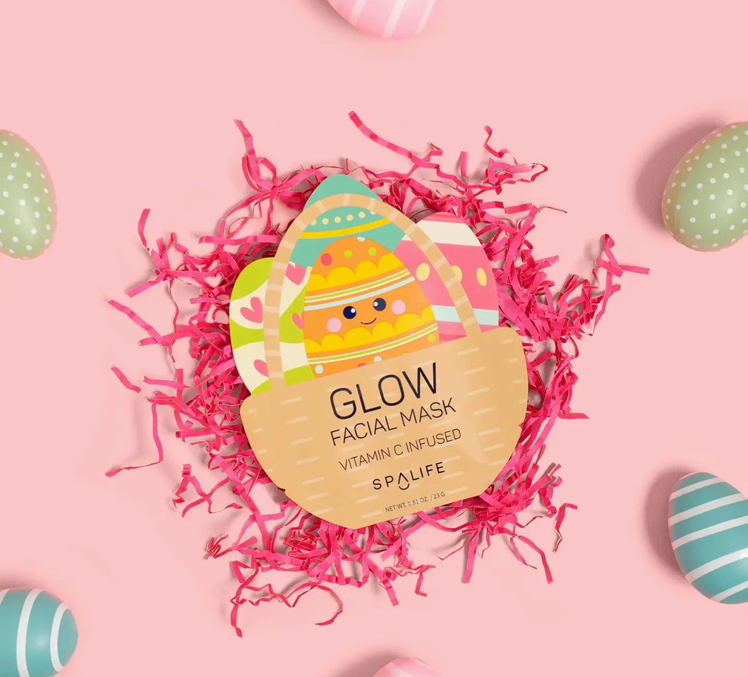 Glow Easter egg facial mask