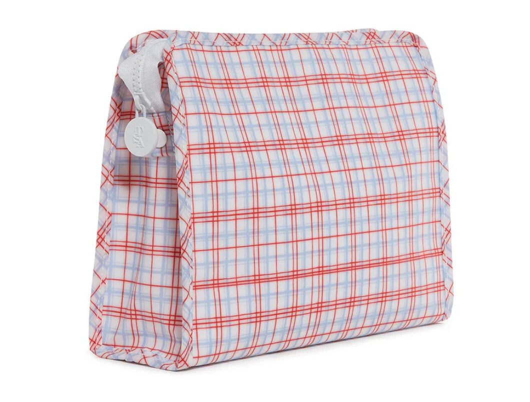 Roadie Red and Blue Plaid Bag