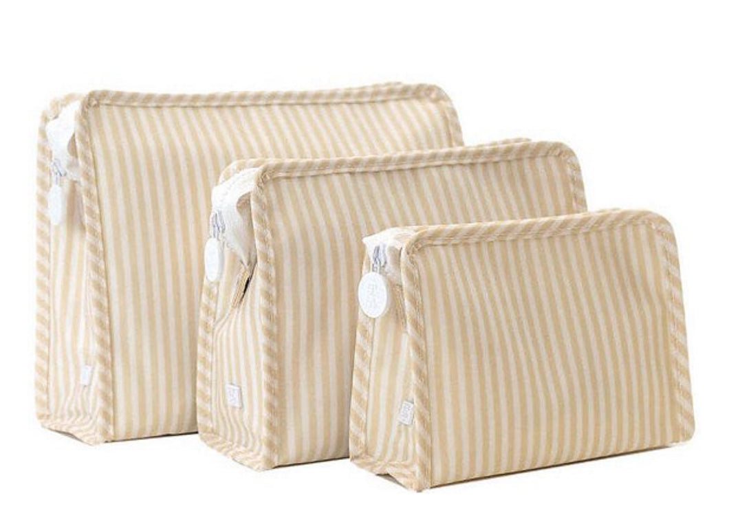 Roadie Khaki and White Stripe