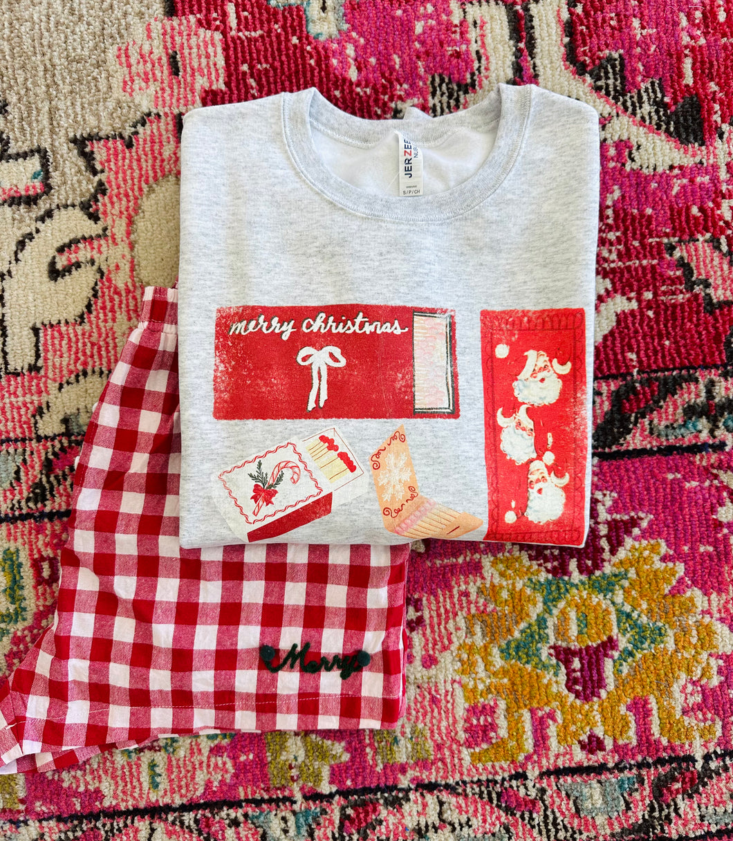 Christmas Match Crewneck