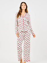 Load image into Gallery viewer, Garland and Red Bow PJ Set
