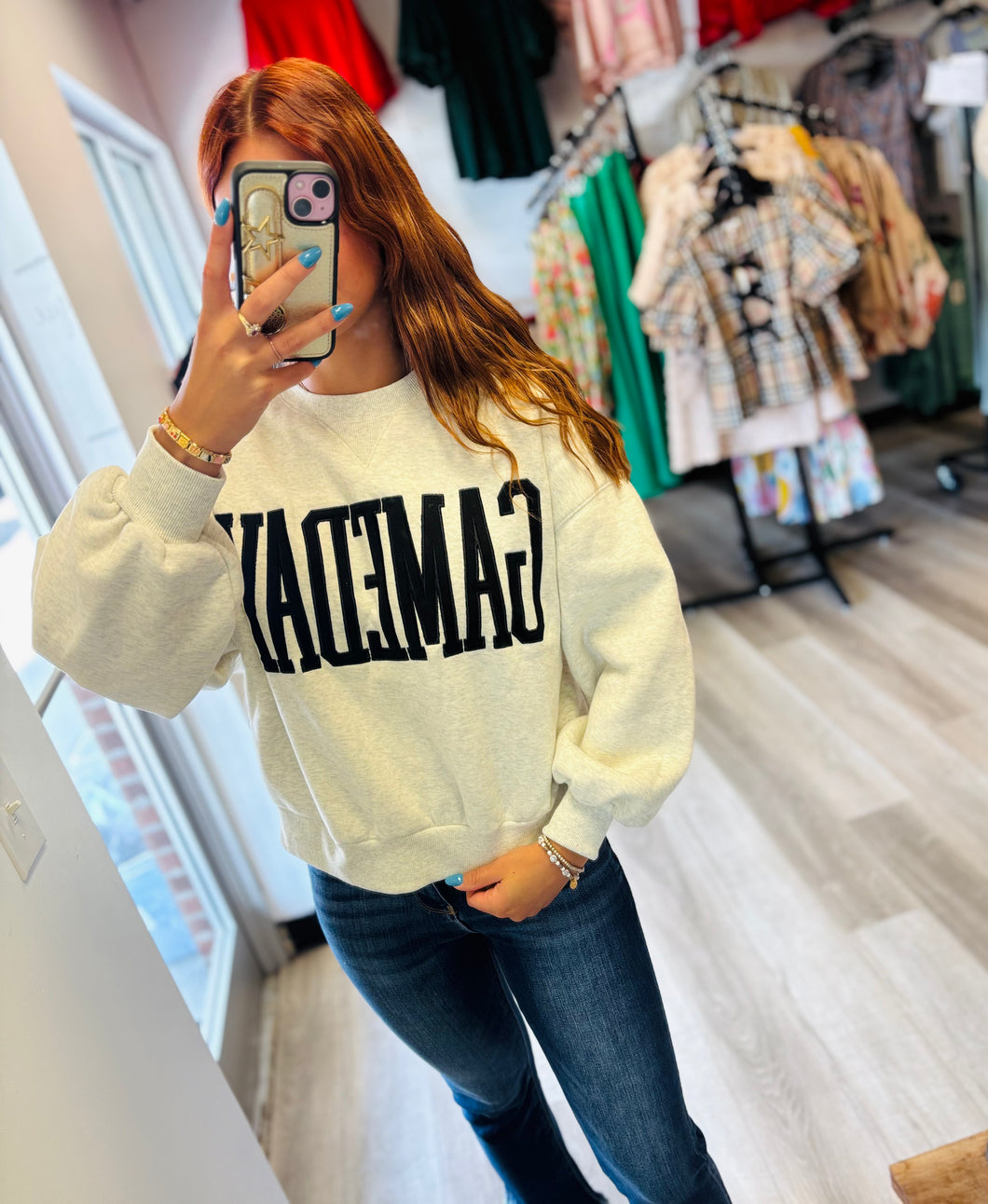 Ash and black Gameday crew