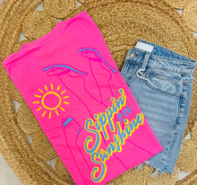 Load image into Gallery viewer, Sippin’ on sunshine CC tee

