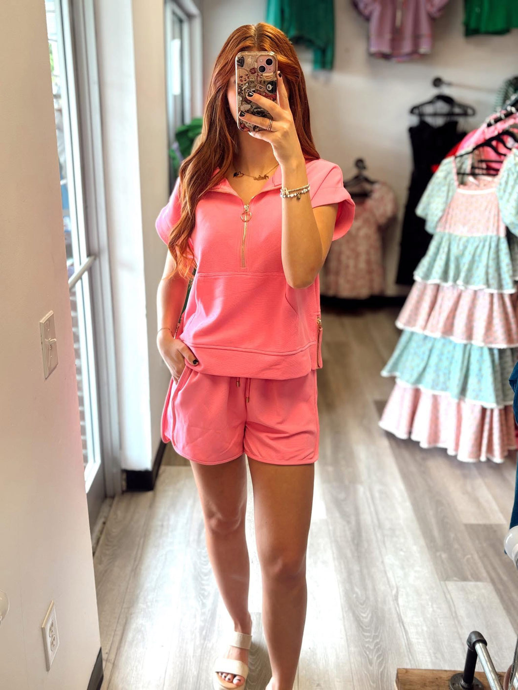Bubblegum pink set