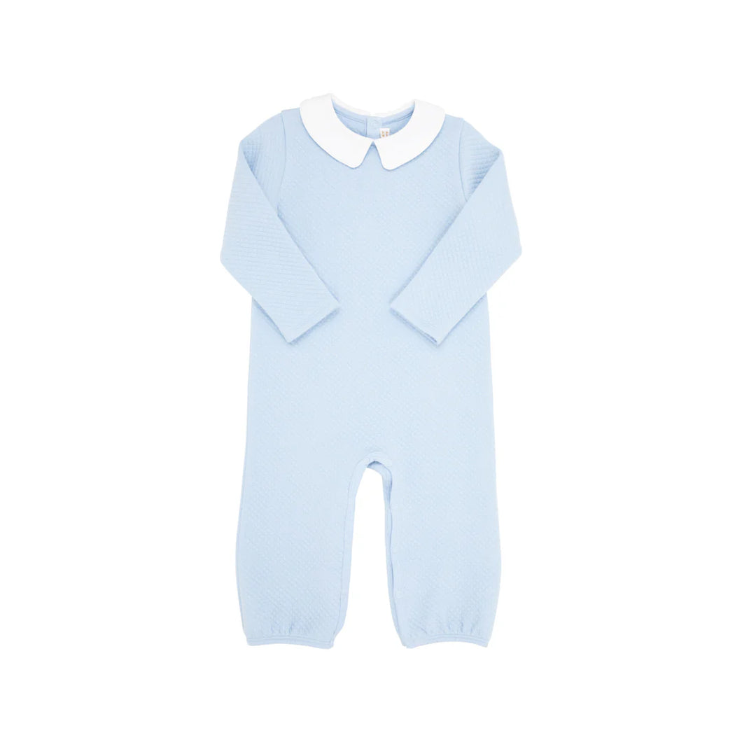 Potter's Playsuit (Quilted)
Beale Street Blue with Worth Avenue White