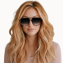 Load image into Gallery viewer, Briggs in Black Gradient-Polarized Sunglasses
