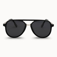 Load image into Gallery viewer, Earhart Black Sunglasses
