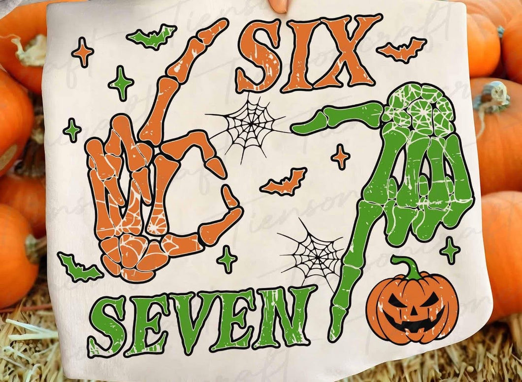 Six seven Natural soft tee