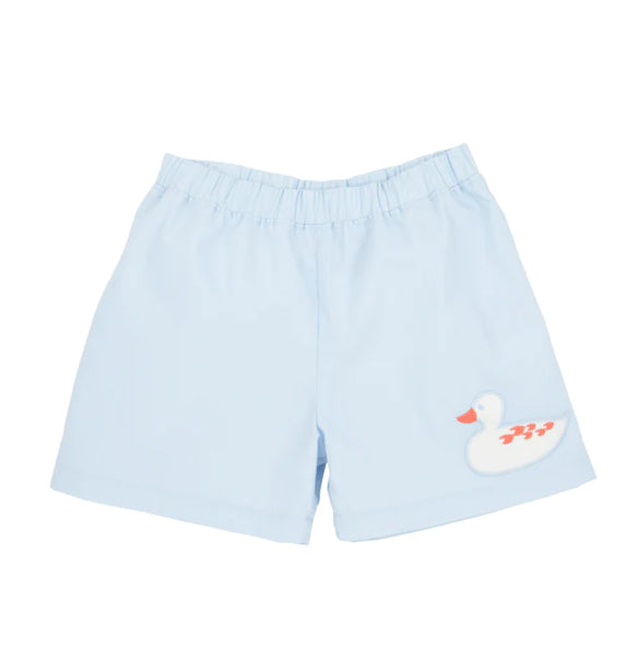 Shelton Shorts Buckhead Blue With Duck Applique