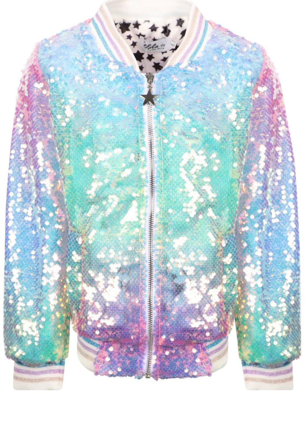 ICY OMBRE SEQUIN JACKET